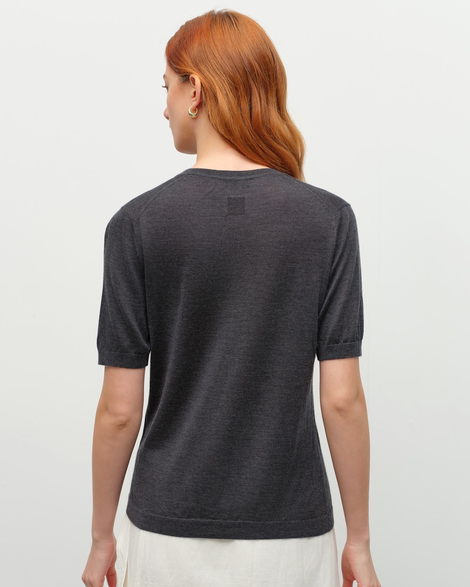 kvss  gray cashmere sweater  kvss