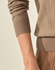 kvss  light brown cashmere jumper  