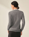 kvss  light grey cashmere cardigan  kvss