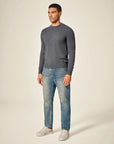 kvss  mens grey cashmere jumper  kvss