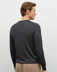 kvss  mens grey cashmere sweater   