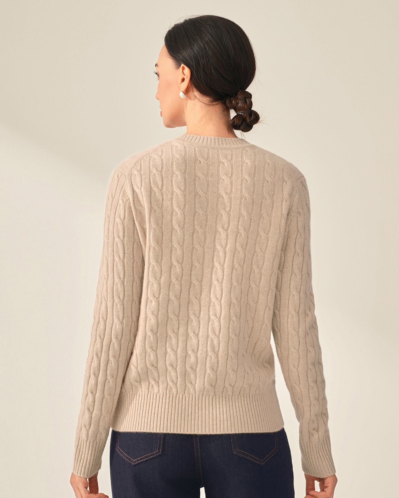 kvss  oversized cashmere cardigan 