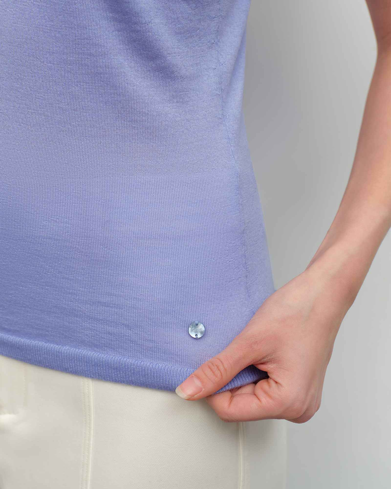 kvss  silk v neck tank  kvss
