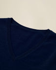 kvss  women's v neck cashmere sweater  