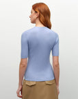 light blue cashmere cardigan  kvss
