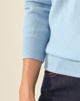 light blue cashmere sweater  kvss