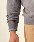 light gray cashmere cardigan  kvss  