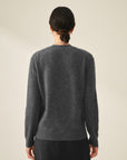 light grey cashmere sweater  kvss