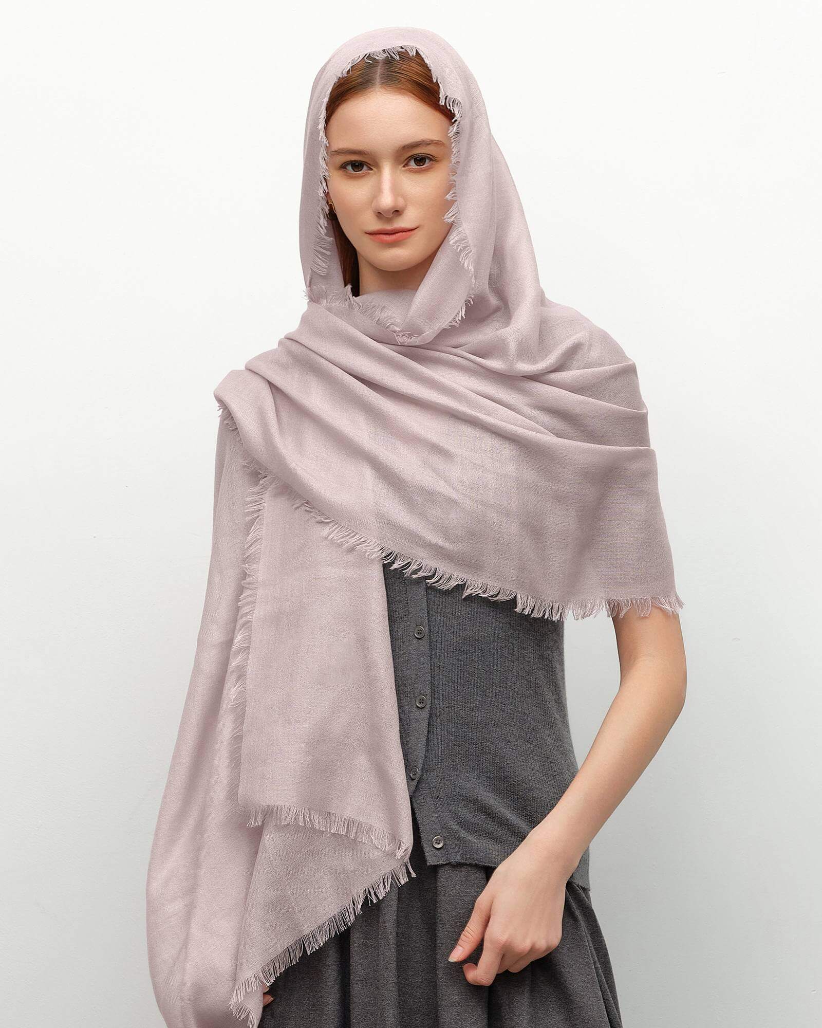 lightweight cashmere scarf wrap  kvss