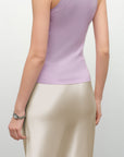 long silk skirt