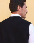 men's cashmere sleeveless sweater vest  kvss
