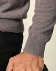 men's cashmere zip up  kvss
