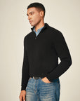 men's half zip sweater  kvss
