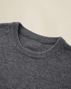 Men's 100% Pure Cashmere Crew Neck Pullover Sweater