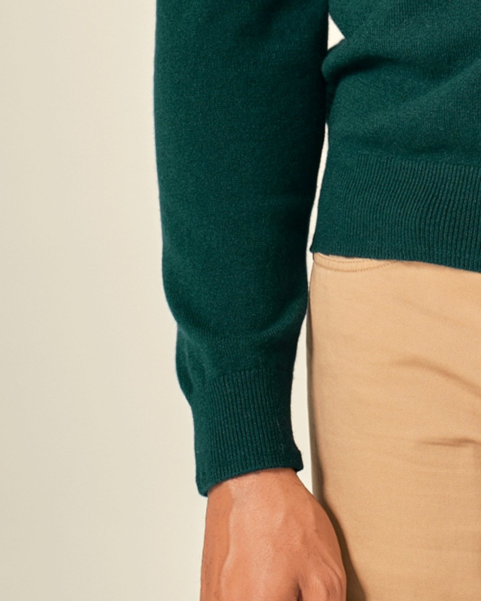 Men's 100% Pure Cashmere Crew Neck Pullover Sweater