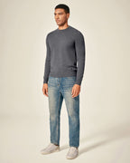 Men's 100% Pure Cashmere Crew Neck Pullover Sweater