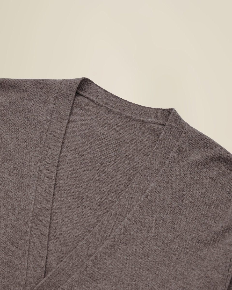 Men's Timeless V - Neck 100% Cashmere Cardigan