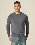mens grey cashmere jumper