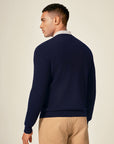 navy cashmere jumper  kvss