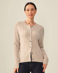 oversized cashmere cardigan