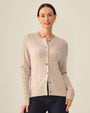 oversized cashmere cardigan