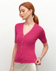 pink cashmere sweater  kvss