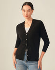 pure cashmere cardigan