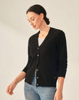 pure cashmere cardigan  kvss