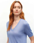 short sleeve cashmere t shirt