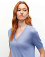short sleeve cashmere t shirt