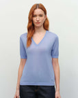 short sleeve cashmere t shirt   kvss