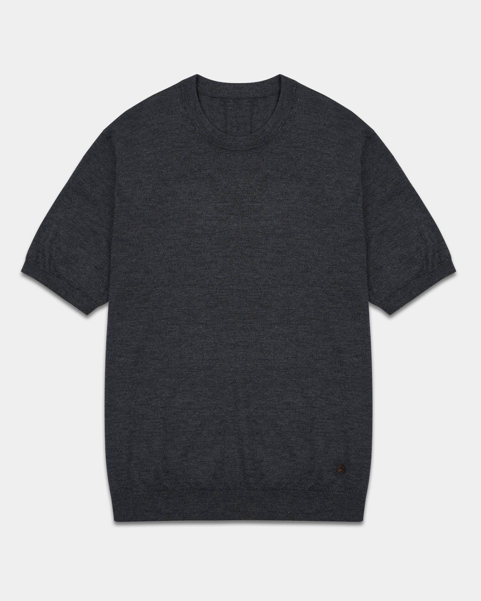 short sleeve cashmere tee