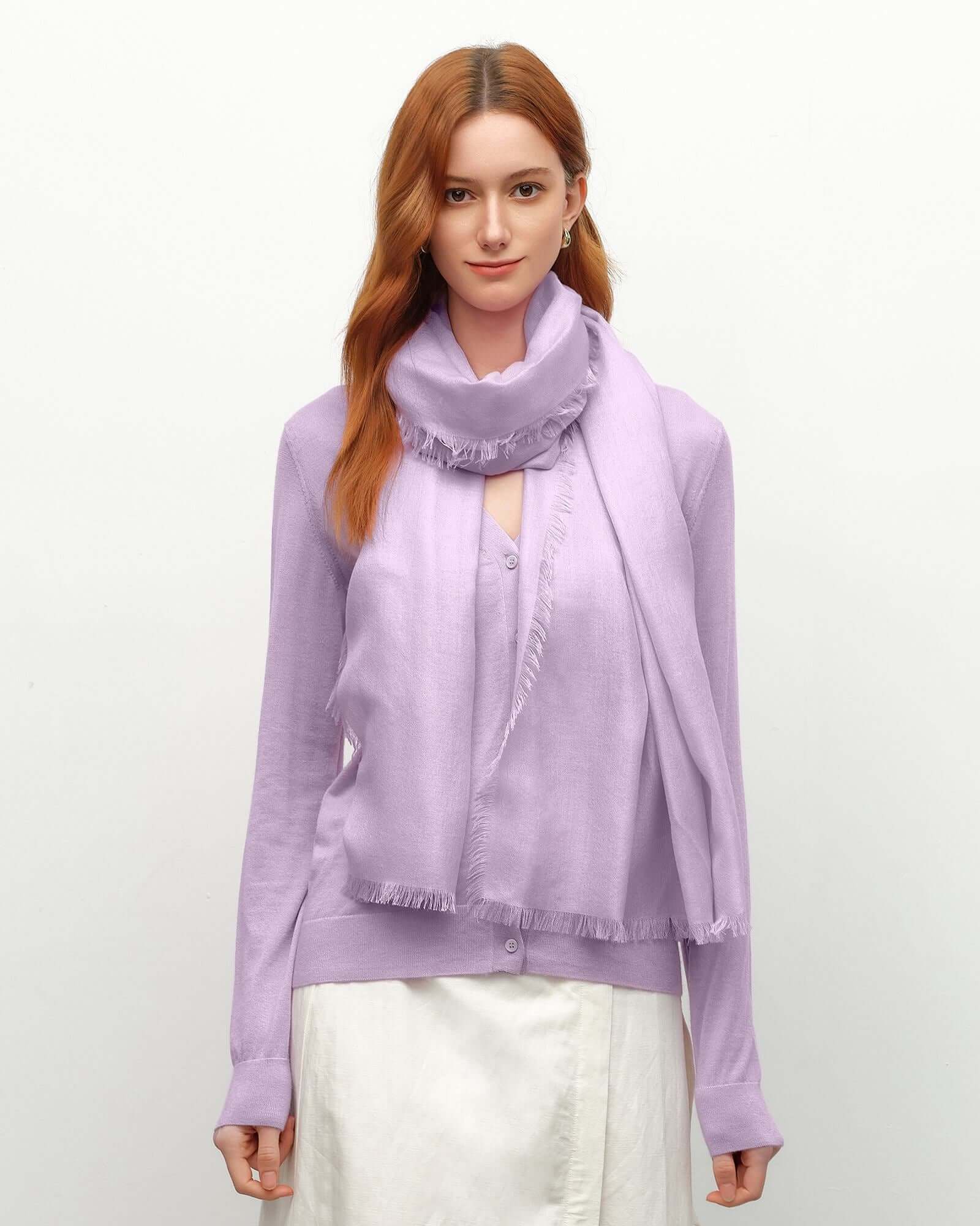 silk and cashmere shawl  kvss