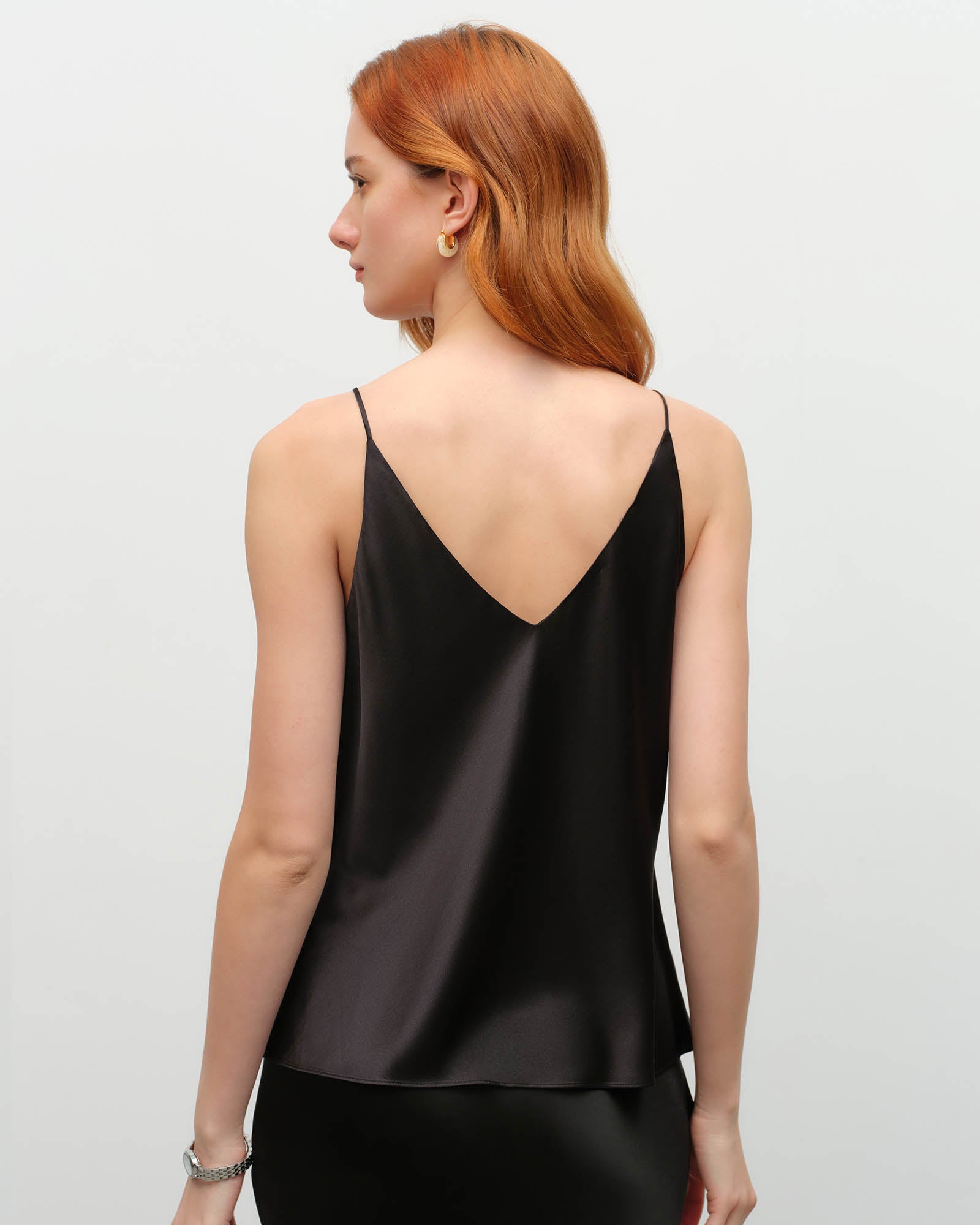 silk blend tank