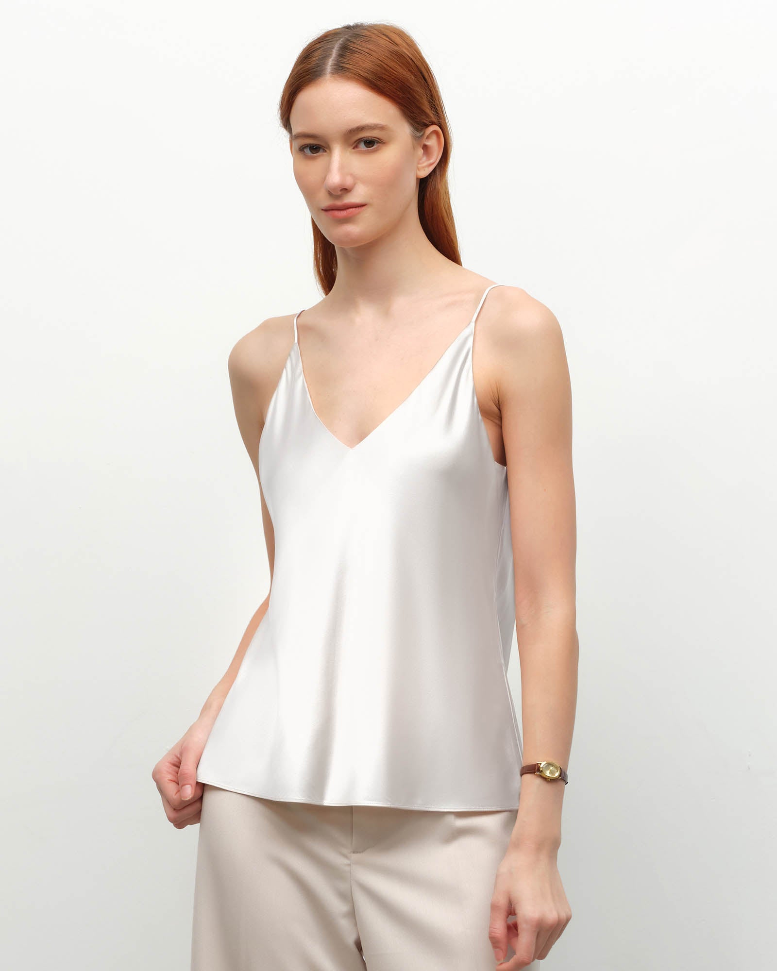 silk tank top