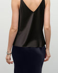 slip silk skirt