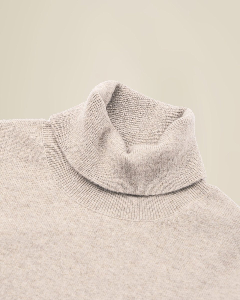 Soft Touch Pure Cashmere Turtleneck Sweater