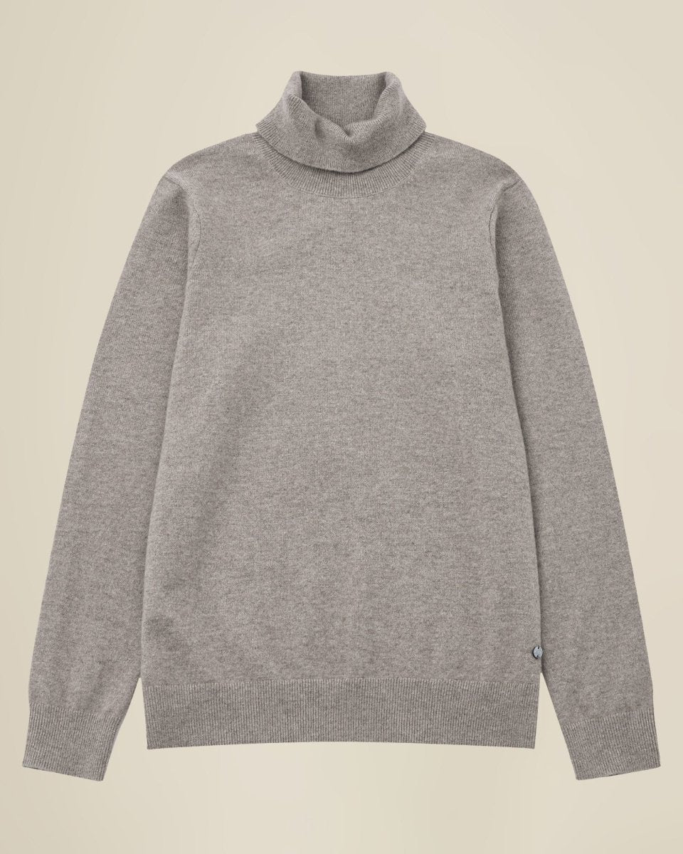 Soft Touch Pure Cashmere Turtleneck Sweater