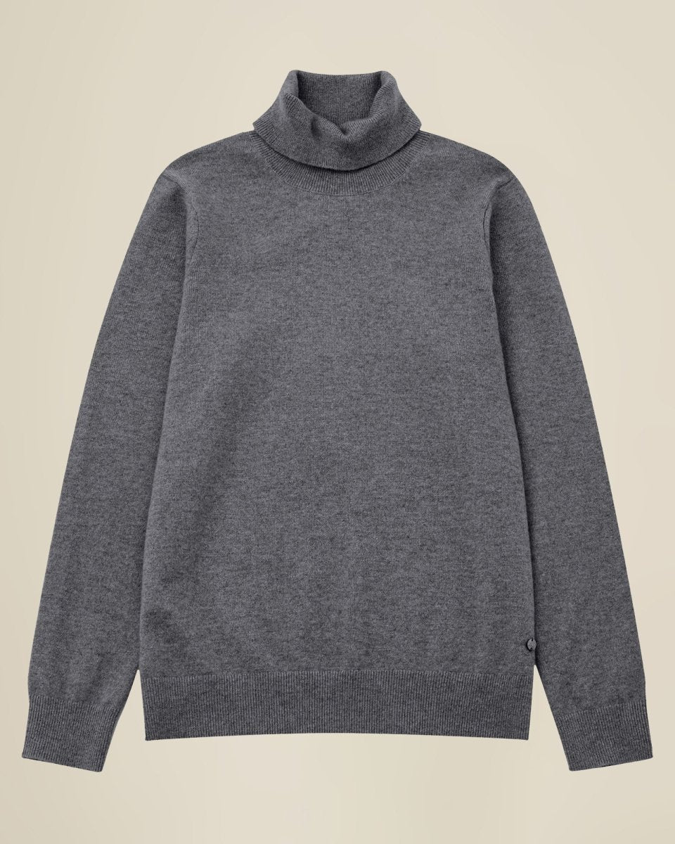 Soft Touch Pure Cashmere Turtleneck Sweater