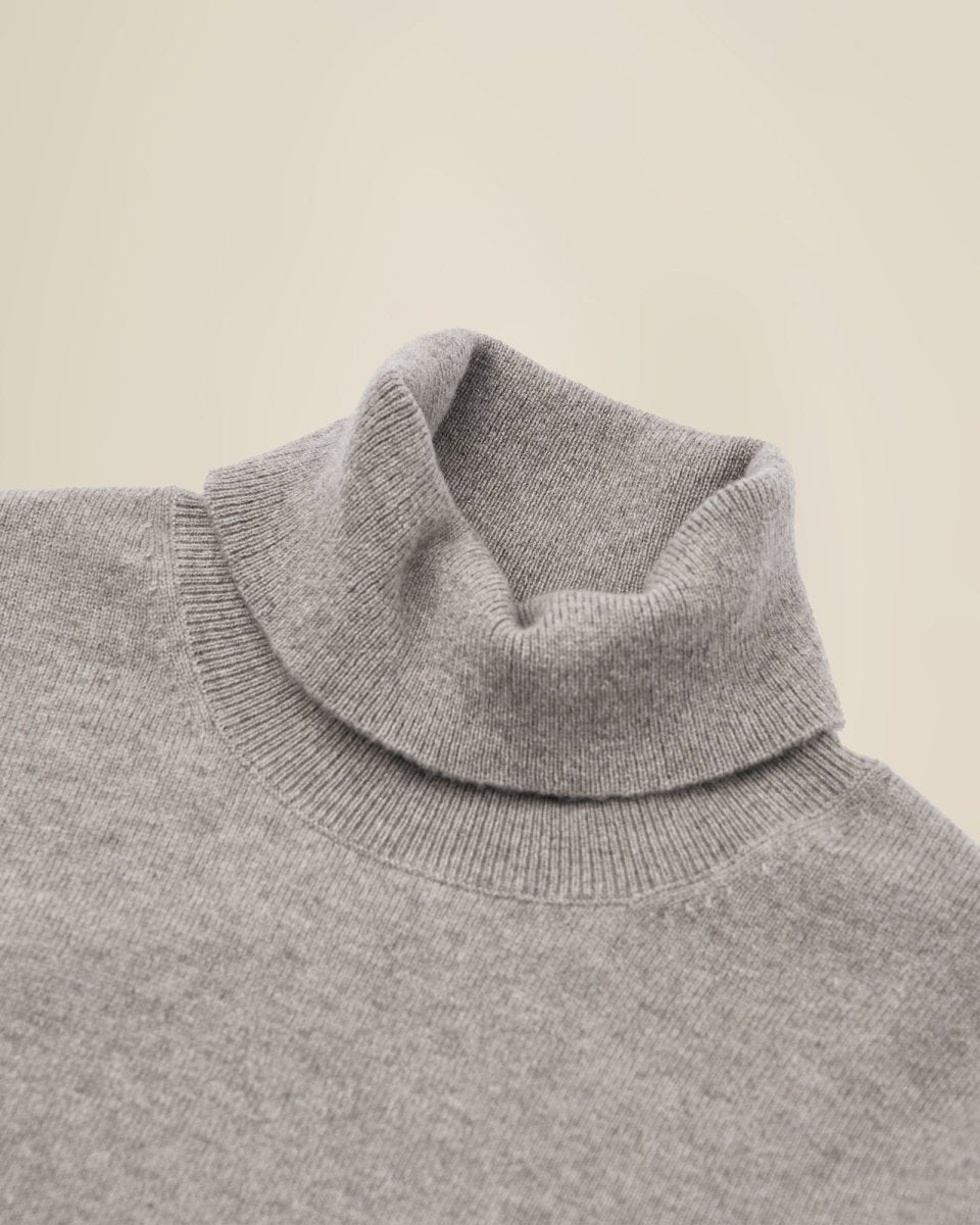 Soft Touch Pure Cashmere Turtleneck Sweater