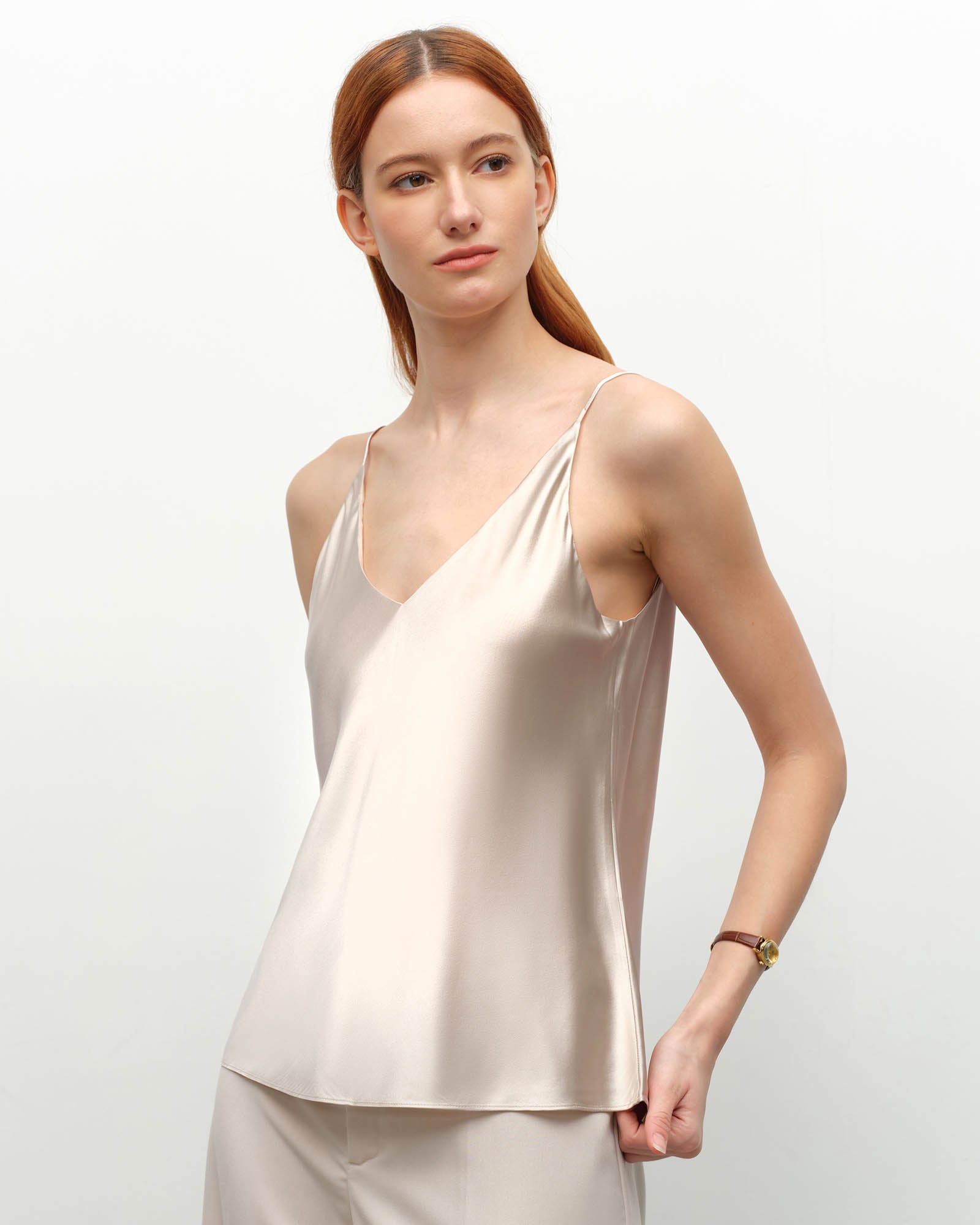 tank top silk