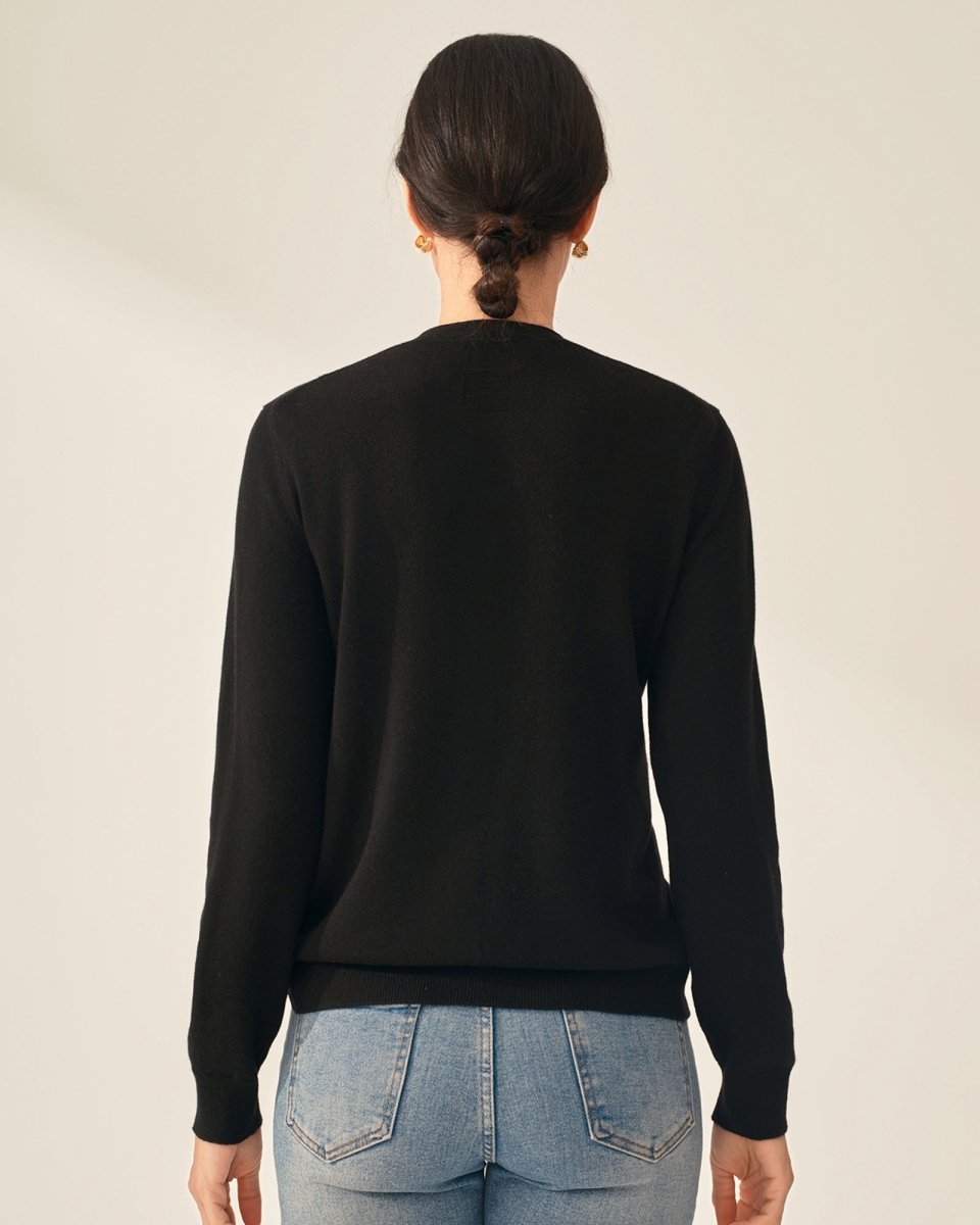 Timeless Pure V - Neck Cashmere Cardigan