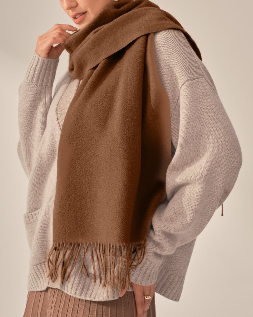 Ultra - Soft Pure Cashmere Scarf For Women