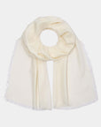 white cashmere shawl