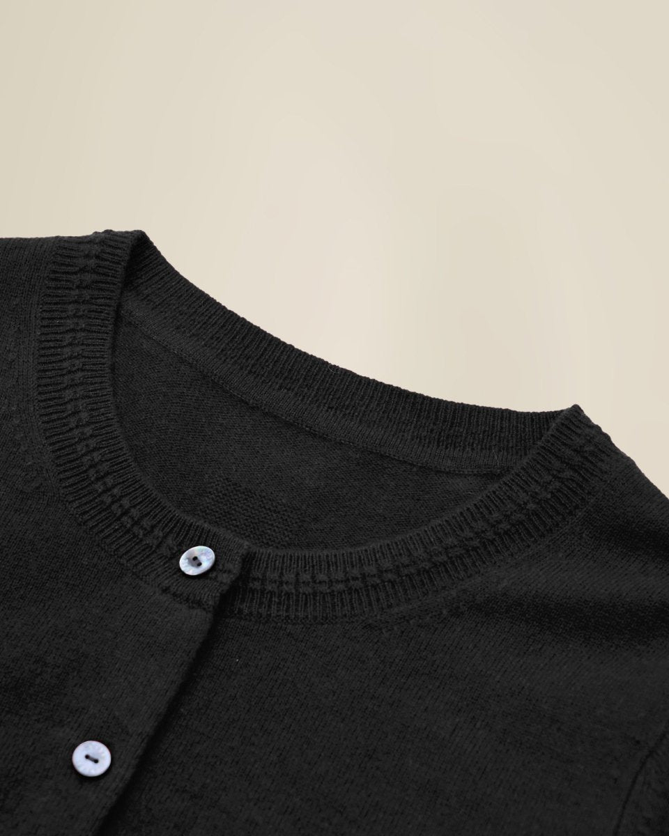 Women's 100% pure cashmere cardigan sweater