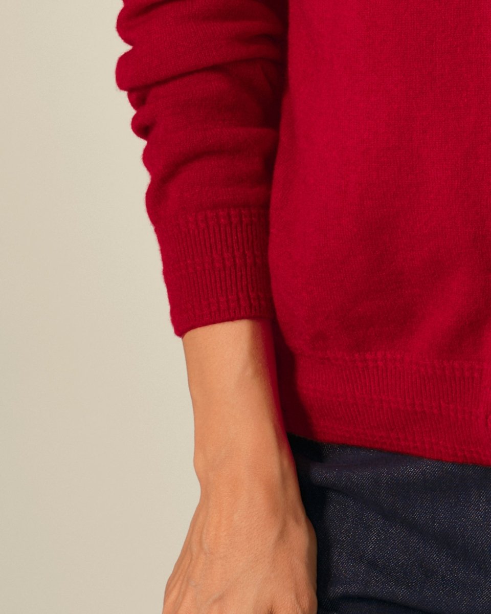 Women's 100% pure cashmere cardigan sweater