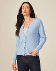 womens long cashmere cardigan  kvss