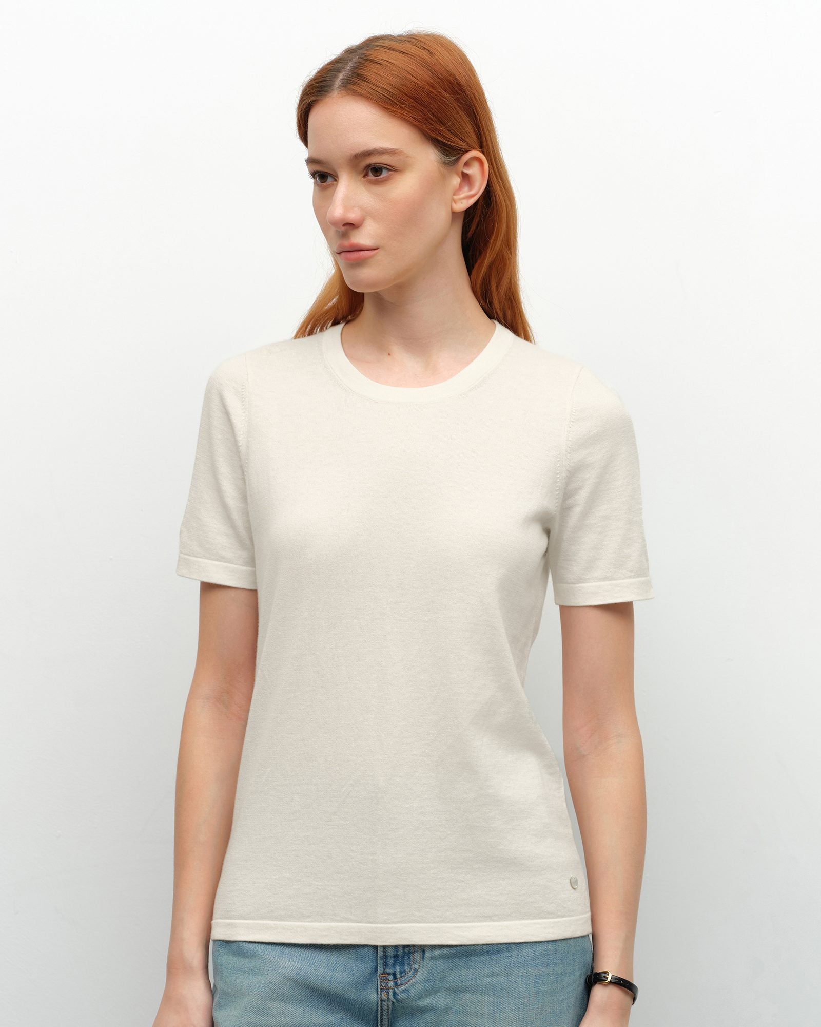 womens pima cotton tee   kvss